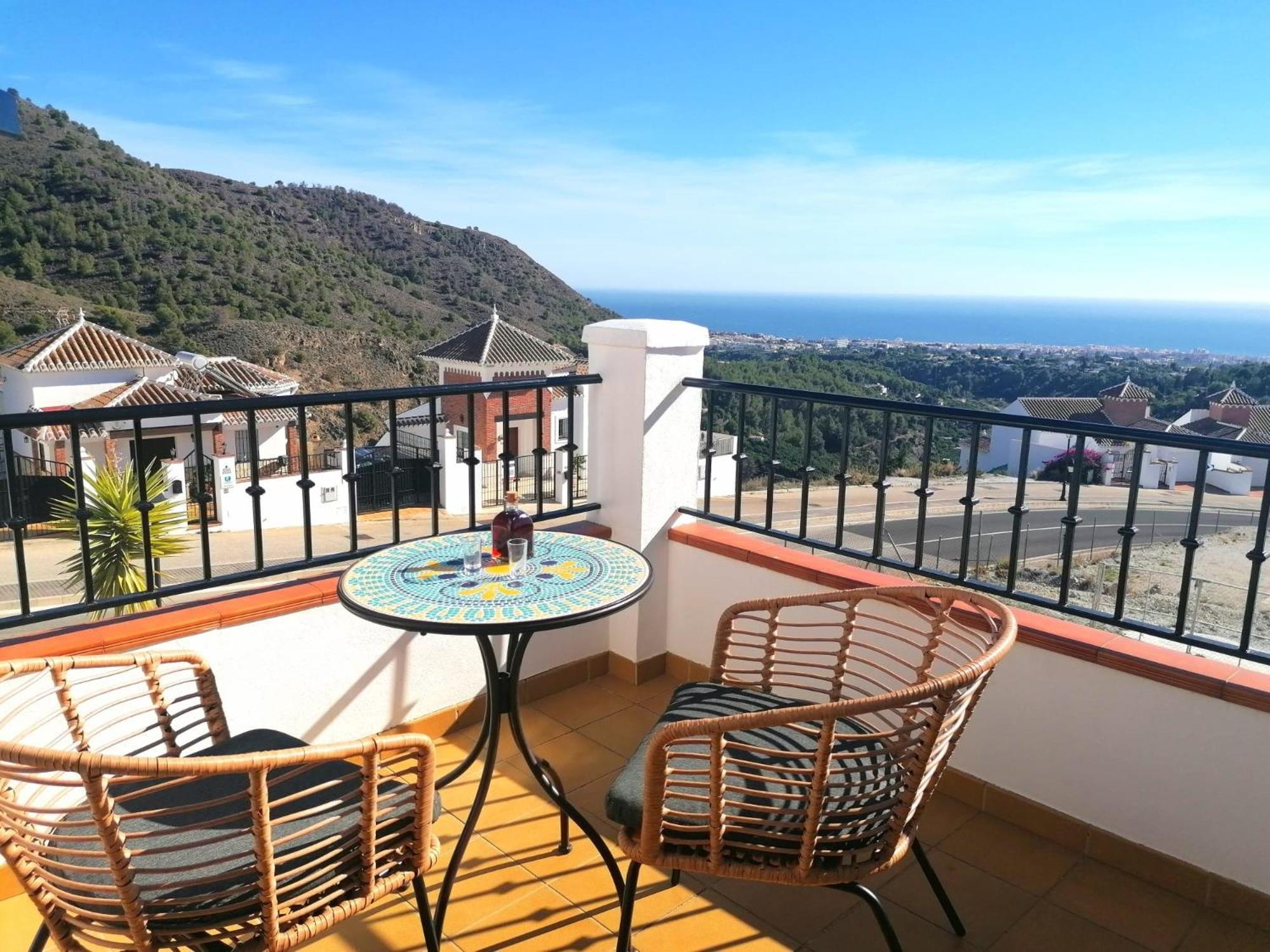 Casa Diego Puerto Blanquillo Frigiliana Eksteriør billede